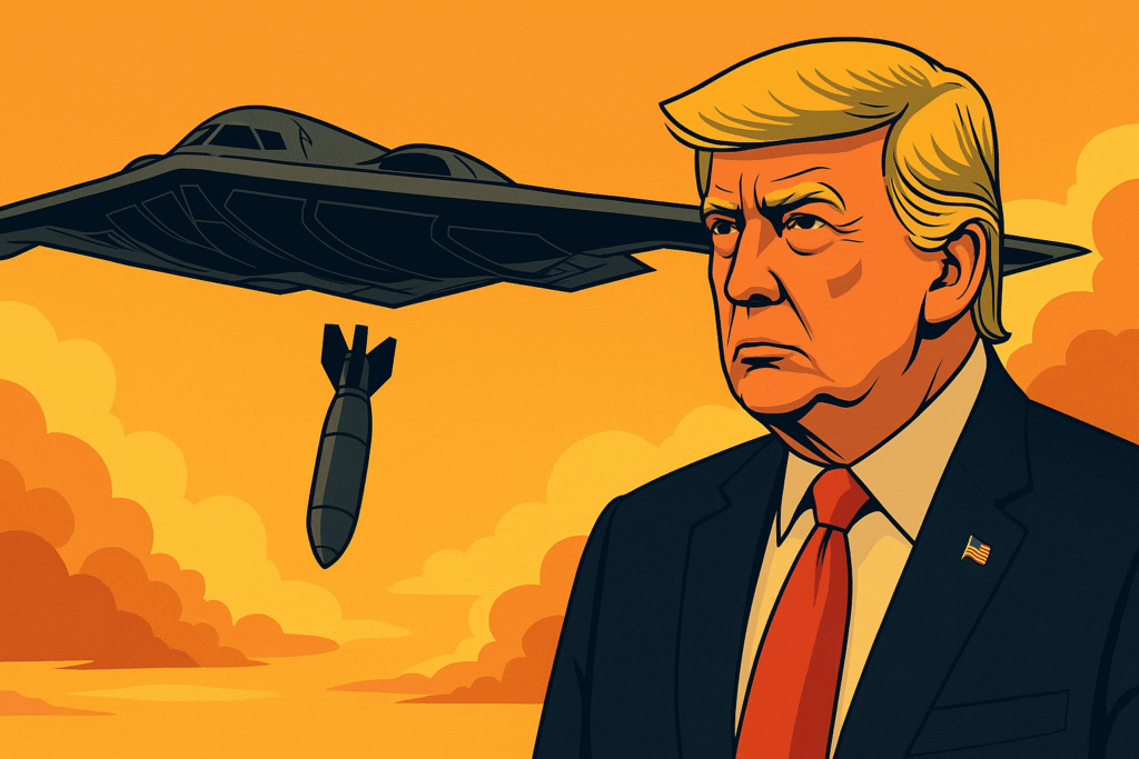 U.S. Sends B-2 Stealth Bombers to Guam as Tensions Rise Over Potential Iran Strike