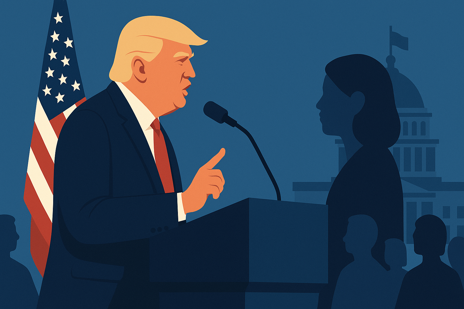 Immigration Enforcement Intensifies Political Divide Between Trump and Democratic Leaders