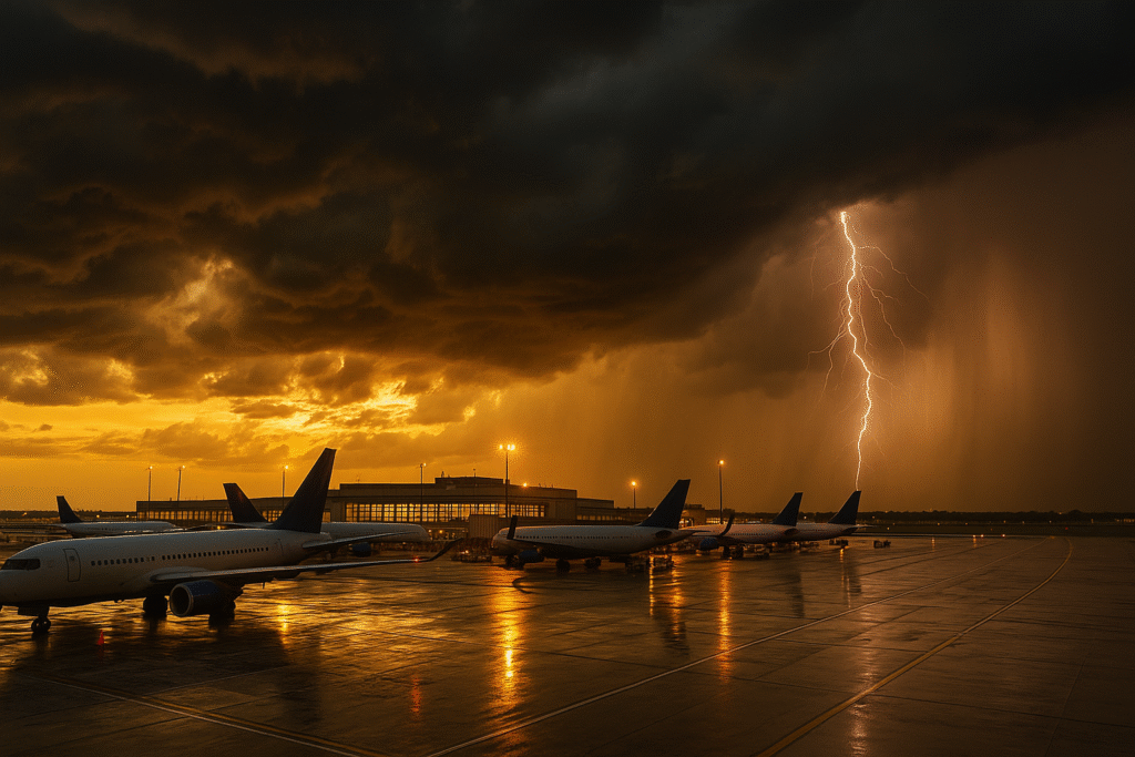 Summer Thunderstorms Lead to Widespread Flight Disruptions at Major U.S. Airports
