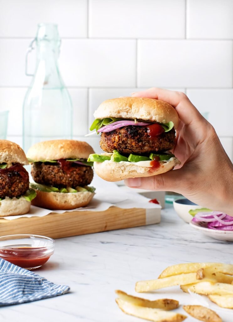 Best Veggie Burger Recipe - Love and Lemons