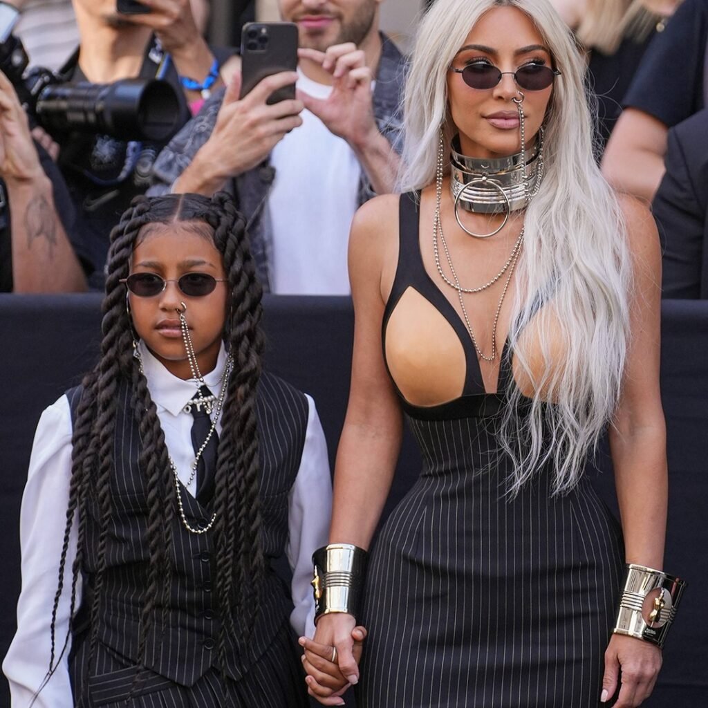 Kim Kardashian on Daughter North West’s Fake Tattoos, Piercings