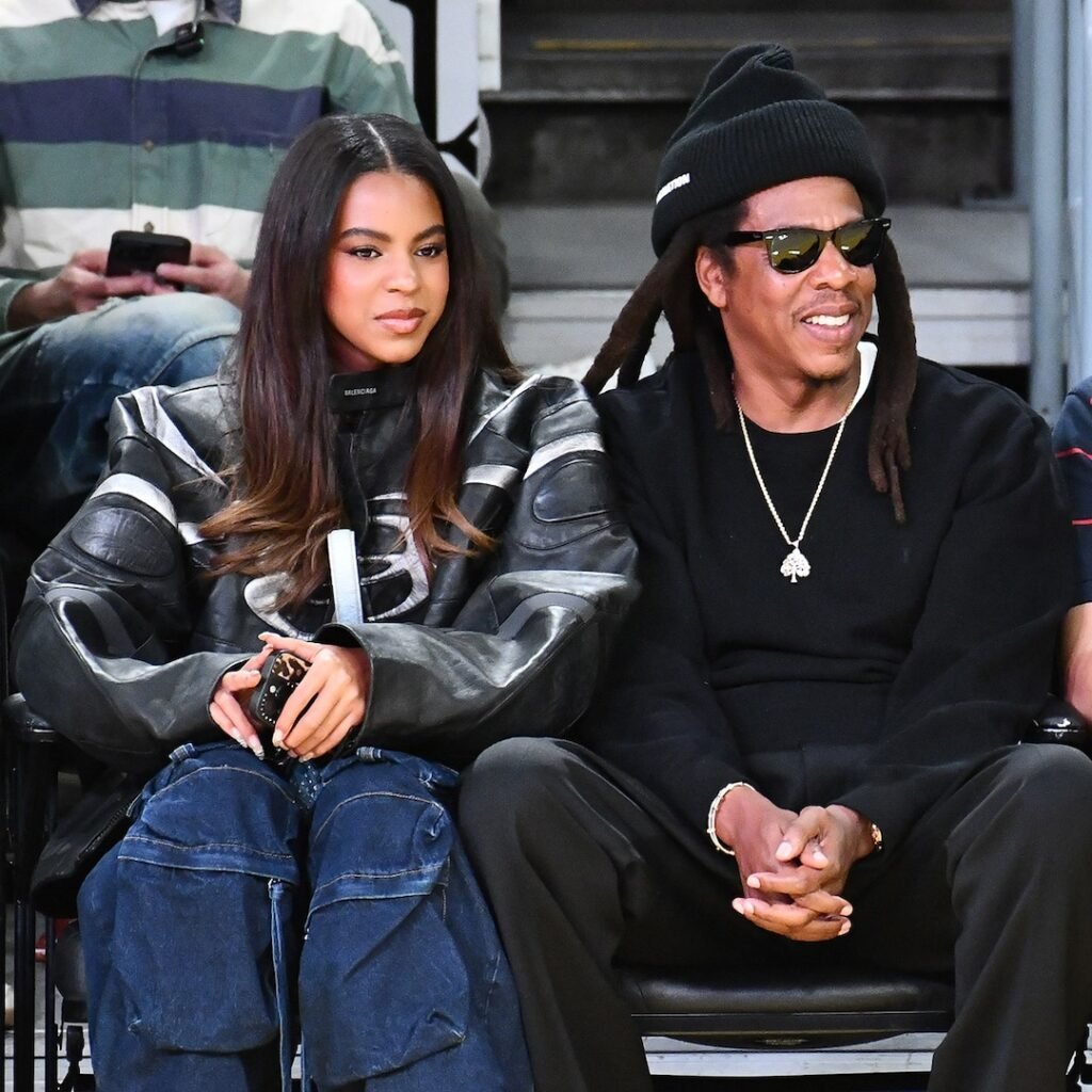 Beyoncé’s & Jay-Z’s Daughter Blue Ivy Carter's Rare Outing at NBA Game