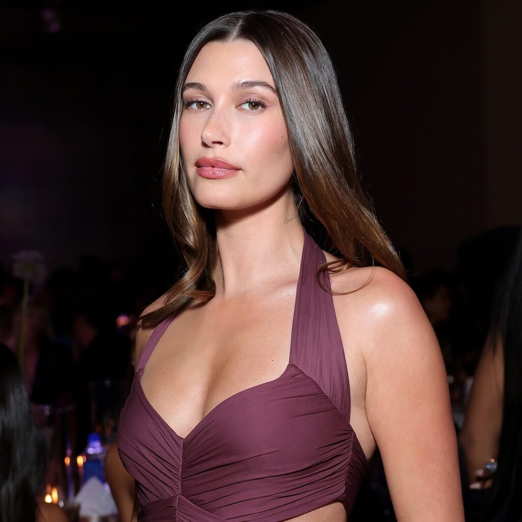 Hailey Bieber Bruised Eye from Baby Jack With Justin Bieber: Photo