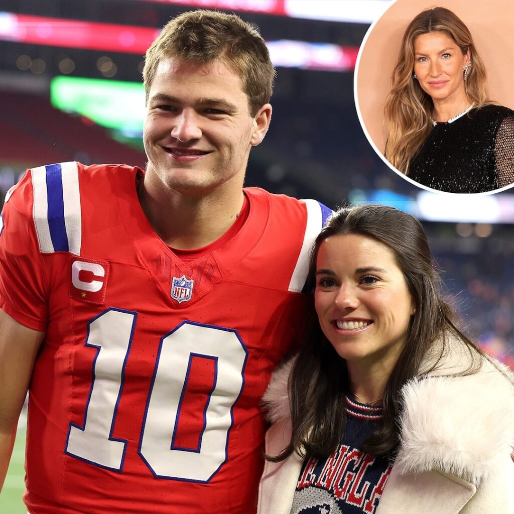 Patriots QB Drake Maye’s Wife on Gisele Bündchen Comments