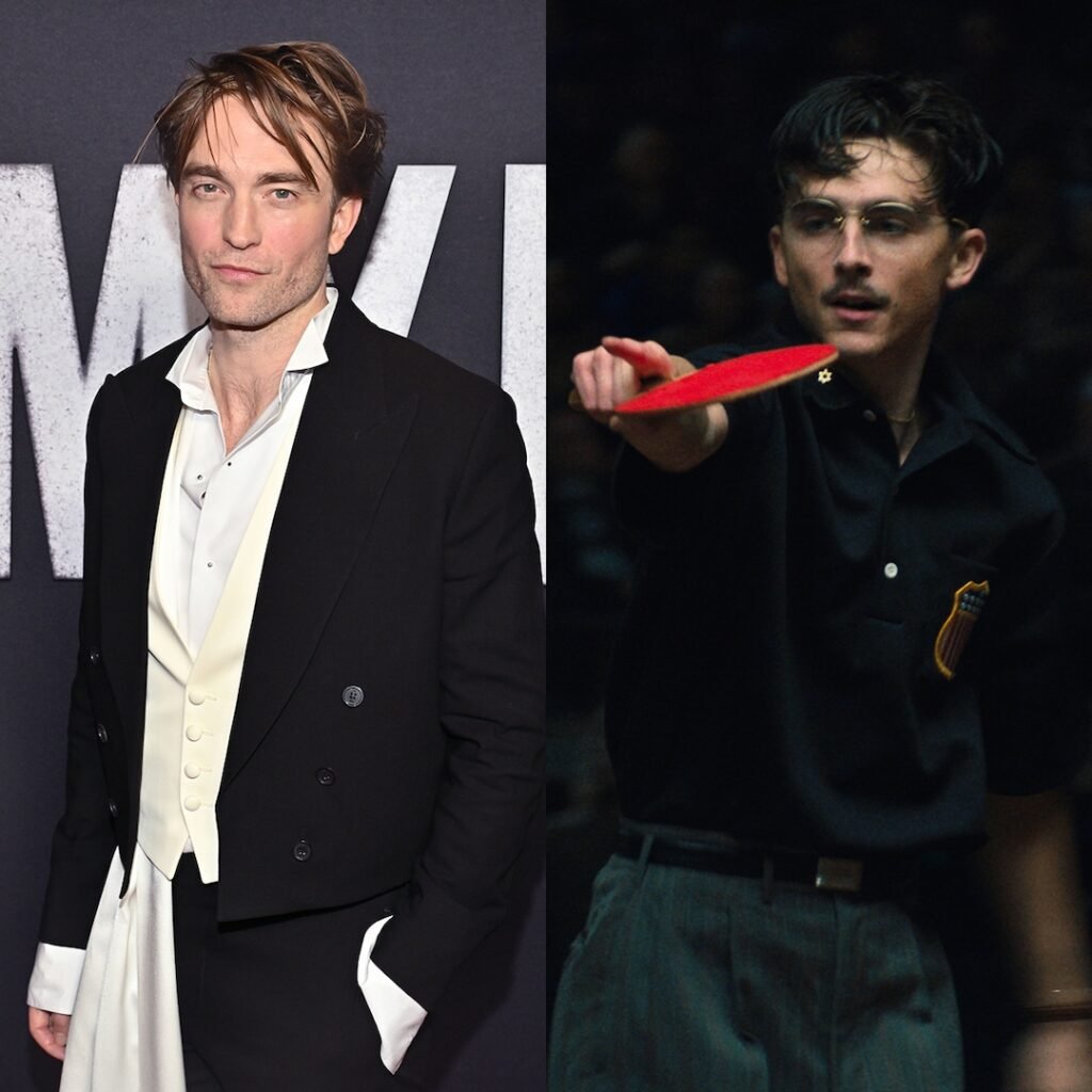 Robert Pattinson Secretly Timothée Chalamet Costar in Marty Supreme
