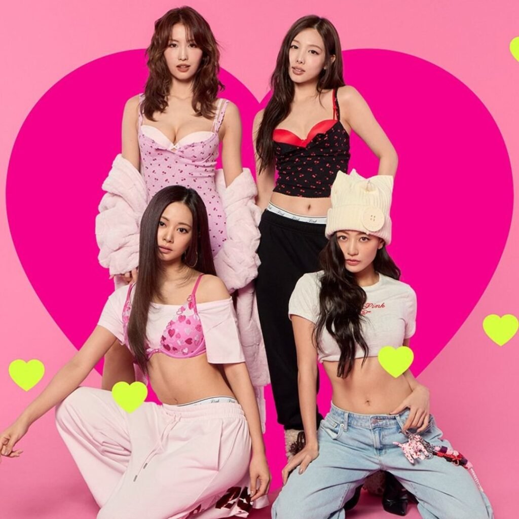 Victoria's Secret PINK Launches Collection with K-Pop Group TWICE