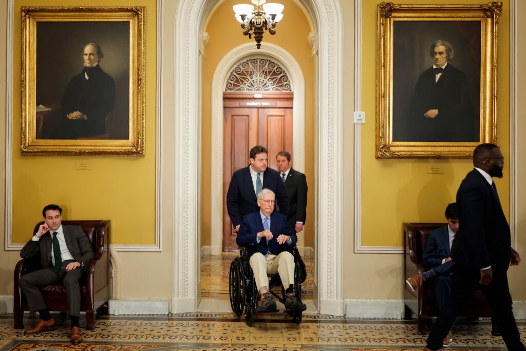 Kentucky Gov. Requests McConnell Update the Public on His Health Amid Weeks Long Hospitalization Kentucky Gov. Requests McConnell Update the Public on His Health Amid Weeks Long Hospitalization