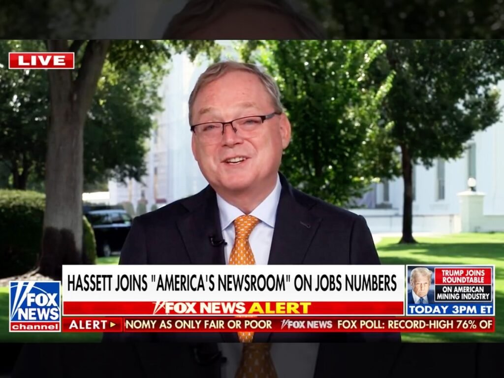 Kevin Hassett Thinks Ignoring the Dismal Jobs Numbers Makes Them Disappear Kevin Hassett Thinks Ignoring the Dismal Jobs Numbers Makes Them Disappear